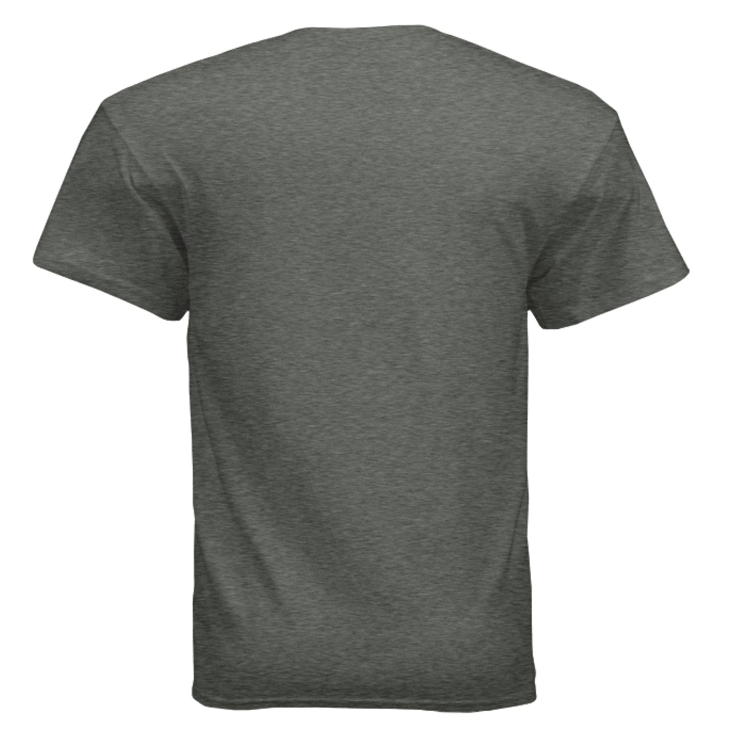 Gray t-shirt on a white background